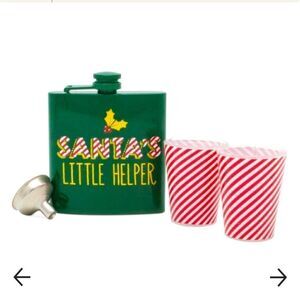 Tmd Holdings Santa's Little Helper Flask & 2 Shooters